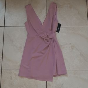 Lulu's Mauve Mini Dress